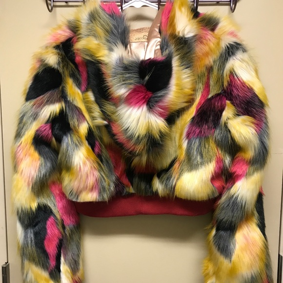 Monarch Butterfly Crop Jacket - Picture 2 of 2